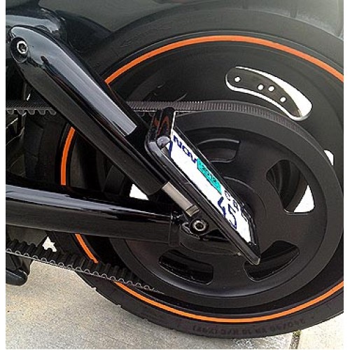 Vertical Sidemount License Plate Holder